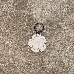 Coach Floral Keychain